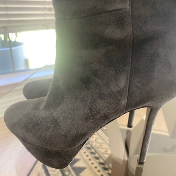 Sergio Rossi Knee High Platform Boots - Picture 1 of 5